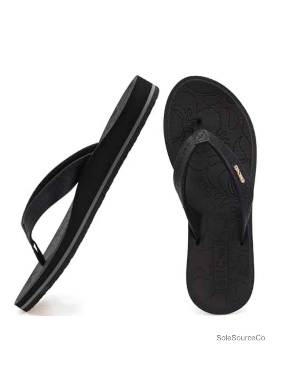 Women's Flip Flops Arch Support Cushioned EVA Sandals Thong Beach Waterproof